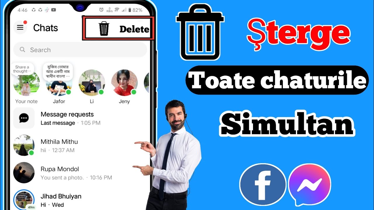 Cum să ștergeți toate mesajele dvs. de pe Facebook Messenger dintr-o dată