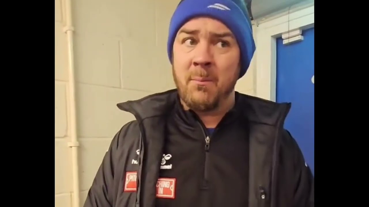 Wythenshawe Town 1-0 Kidsgrove Athletic - Interview with Tom Pope