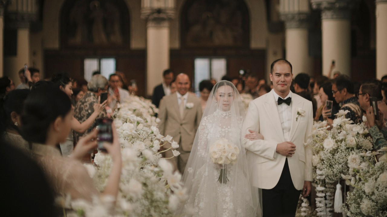 Erlangga & Jacklyn, Gereja Katedral, Jakarta