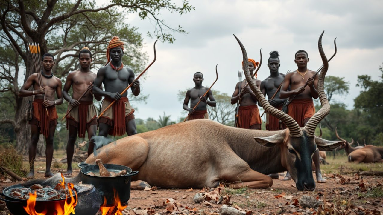 Catching and Cooking with the Hadzabe Tribe in the African Forest Village