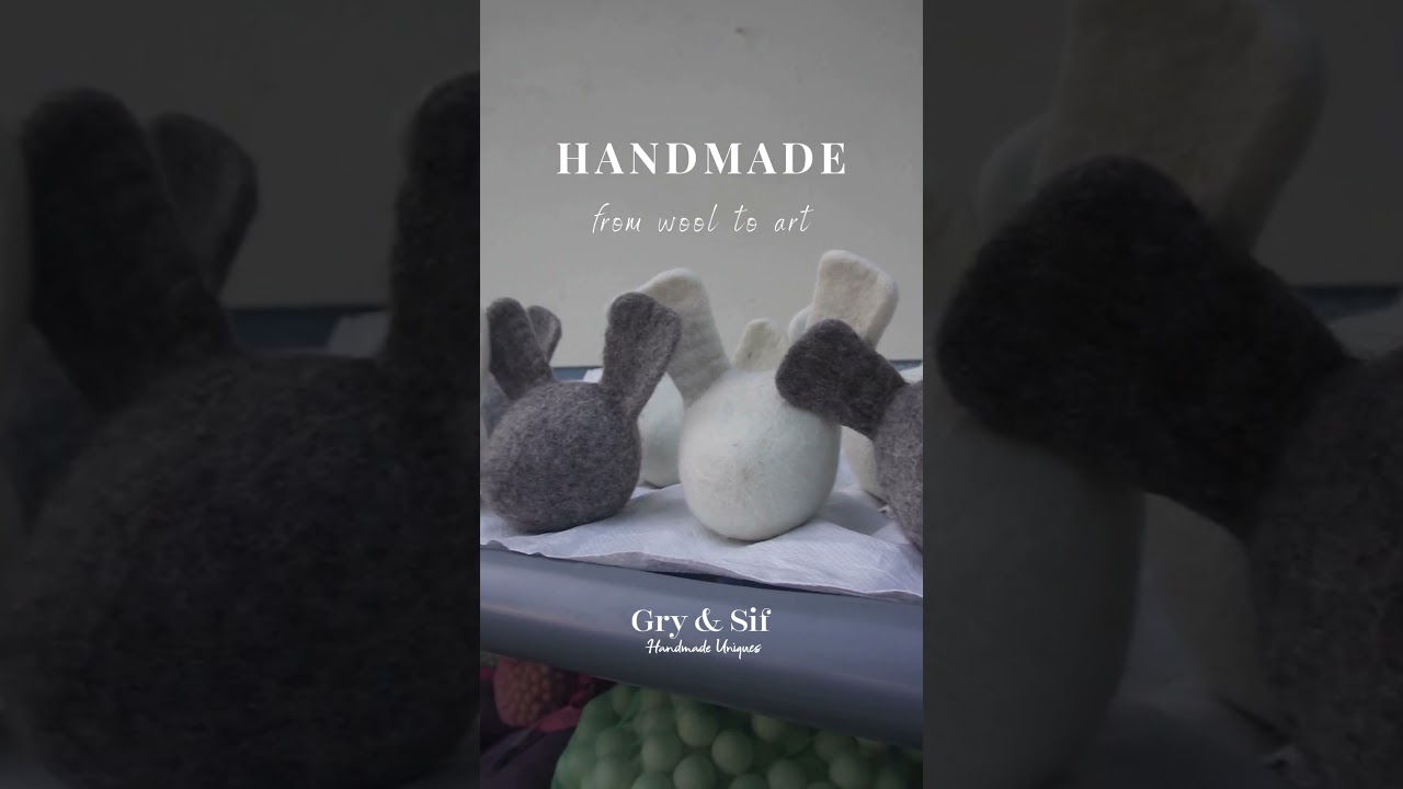 Gry & Sif • From wool to art