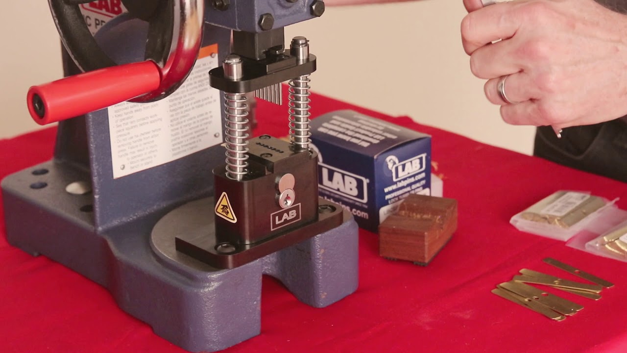 Using the LAB IC PRO 150 Capping Press