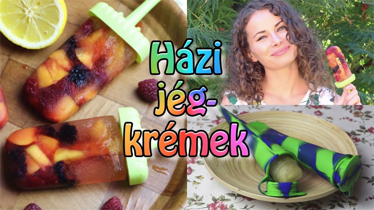 DIY Jégkrémek házilag | Viszkok Fruzsi