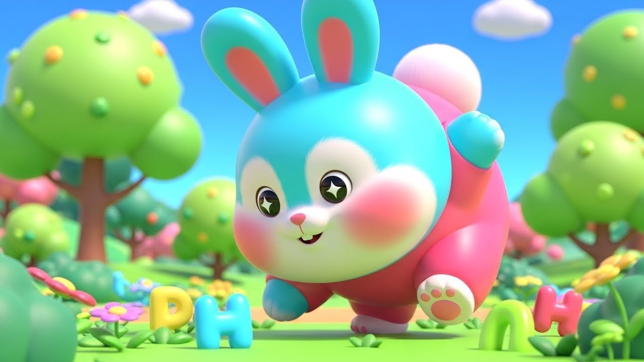 Hop Hop Bunny Finds Letters Hidden Around the Park | ABC Kids Story