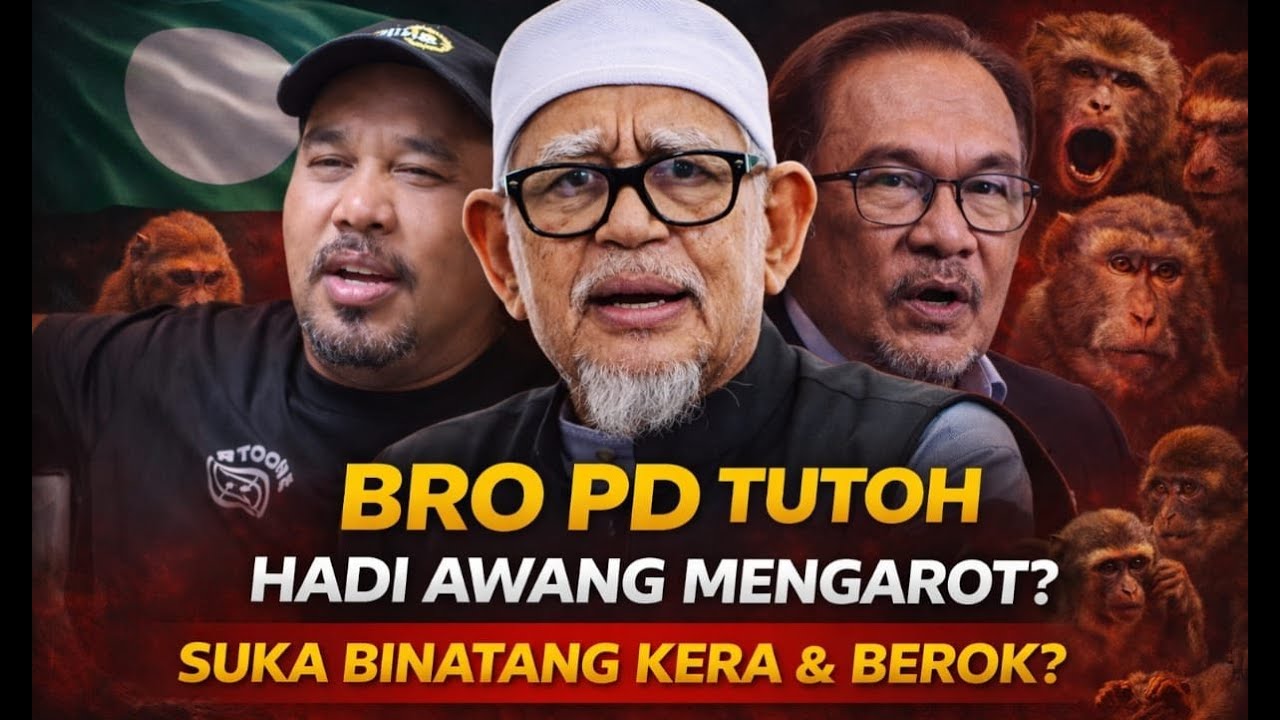 BRO PD TUTOH HADI AWANG? KERA & BERUK PARLIMEN? LEBAI MALAS MEMBACA?