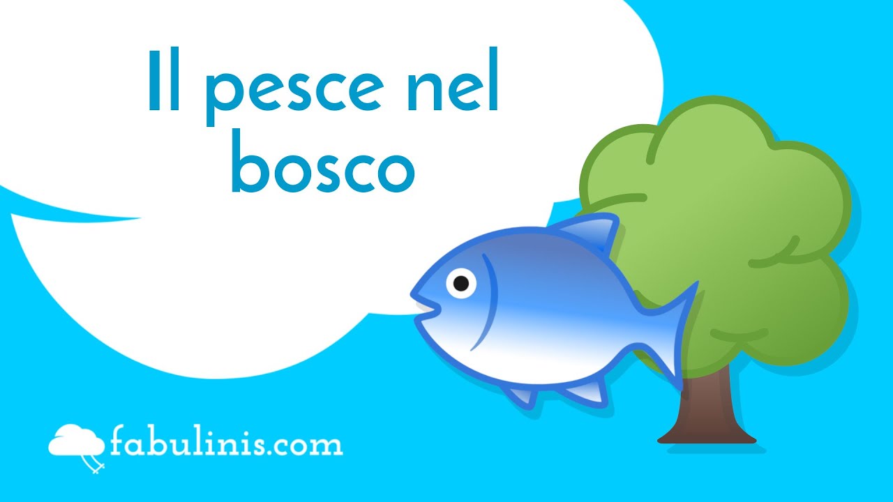 Il pesce nel bosco 🐟 favole per bambini raccontate