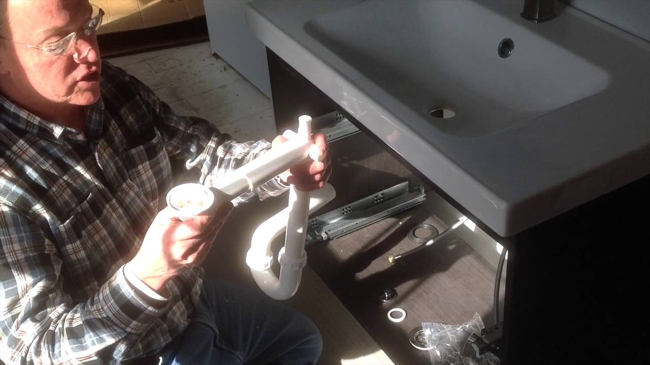 Install IKEA vanity