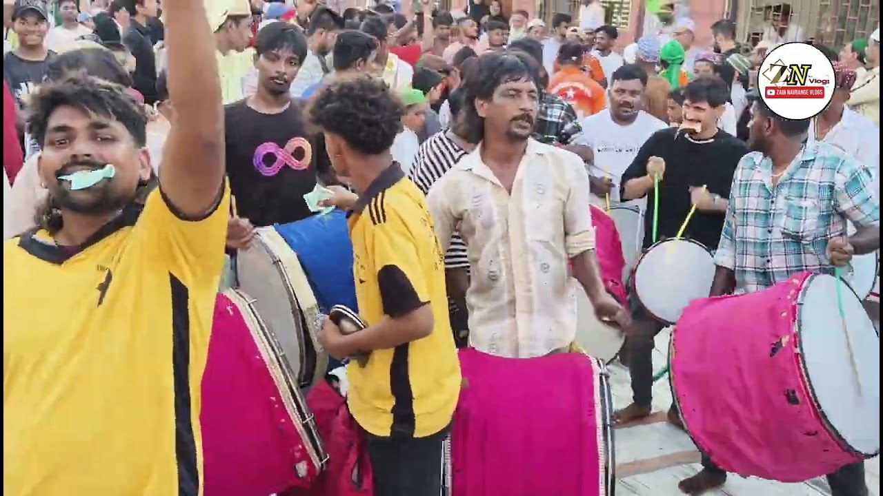 DAY 1 URS MUBARAK VERSOVA | SALAMI VLOG | KING STAR NASHIK DHOL #zainnavrangevlogs #znvlogs #viral