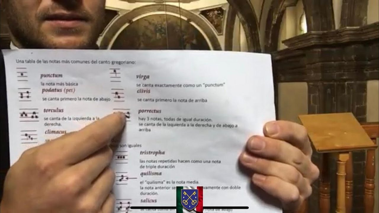 FSSP. Curso de Canto Gregoriano - Clase 1