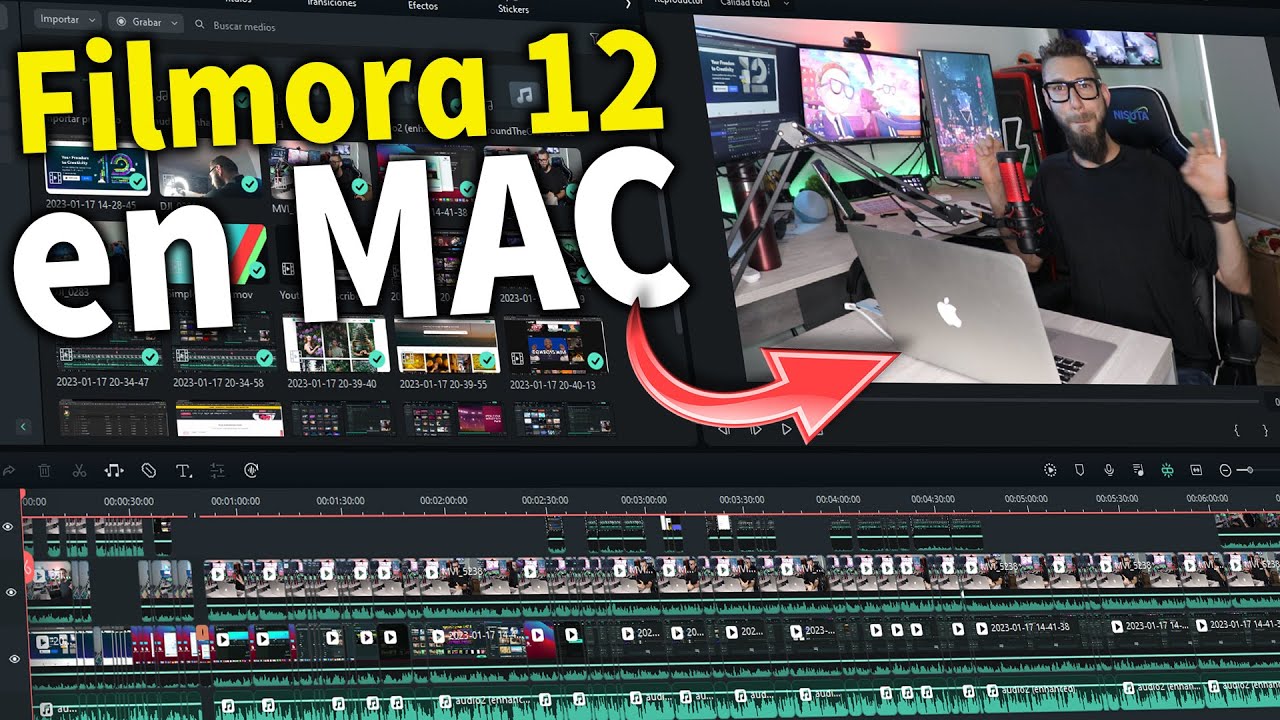 ✅ Edita con FILMORA 12 en Mac [Apple] | (Gu&iacute;a COMPLETA y DESCARGA)