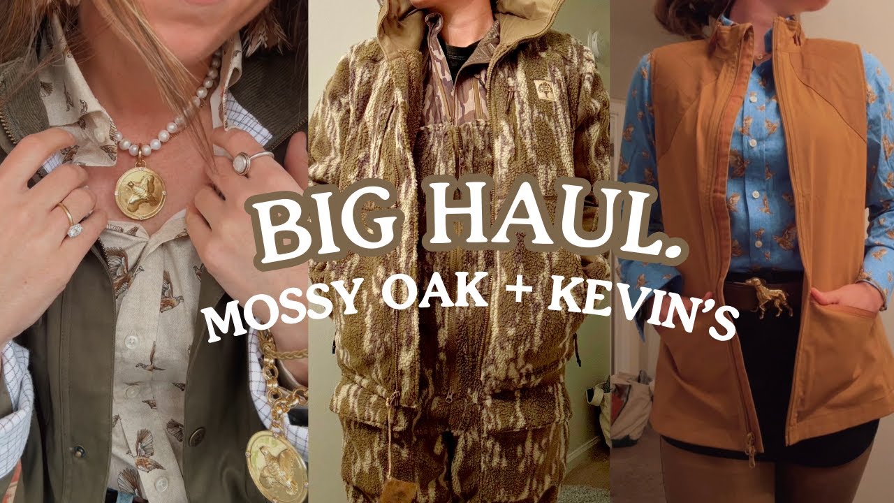 БОЛЬШАЯ распаковка!! НОВЫЙ Mossy Oak + СТИЛЬНАЯ одежда для активного отдыха! *НОВЫЙ ПАРТНЁР :)