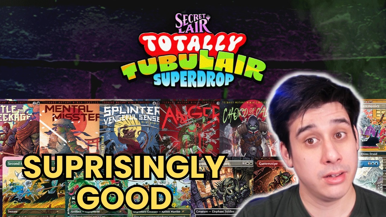 Secret Lair: Teenage Mutant Ninja Turtles x Totally Tubulair Superdrop! | Shockingly Good!