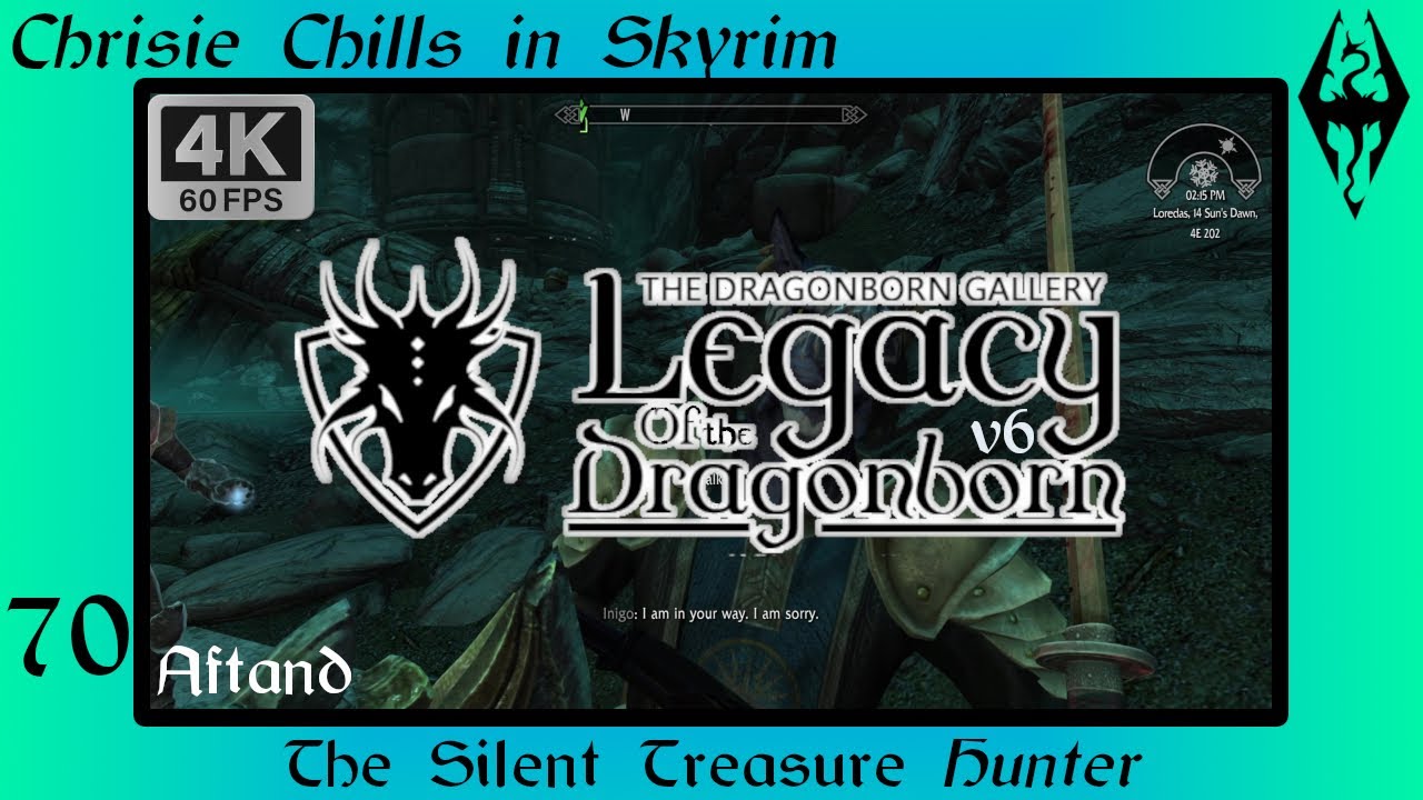 Skyrim Legacy of the Dragonborn #70 Aftand Again | No Commentary