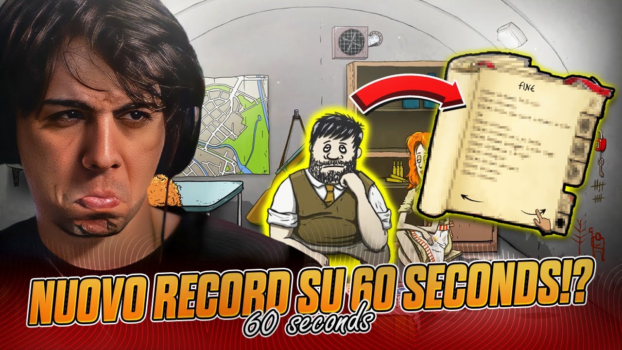 HO SUPERATO il MIO RECORD di GIORNI su 60 SECONDS!!