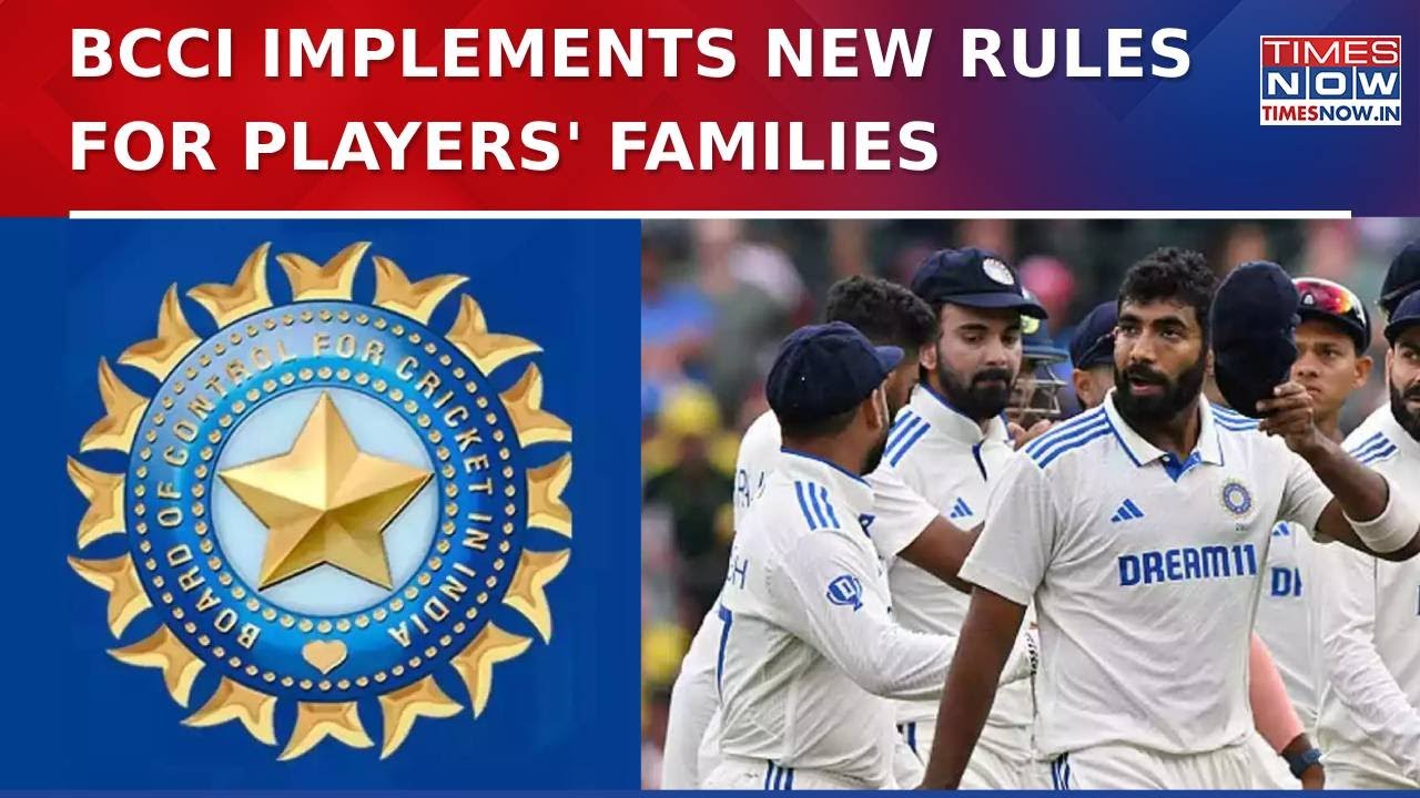 BCCI's New Rules For Indian Cricket Team: No Wives For Entire Tour, Families Limited To 2 Weeks