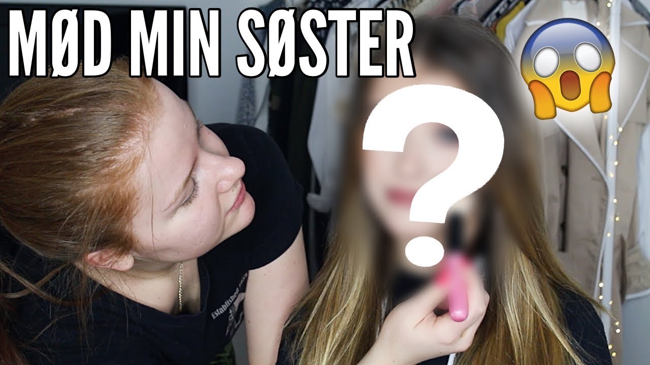 DRAMATISK MAKE-OVER PÅ MIN LILLESØSTER ♡ Amalie Sode