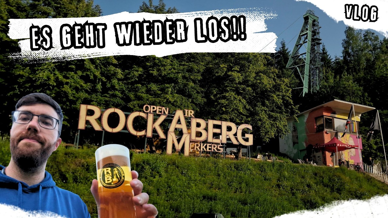Der FESTIVAL-SOMMER 2025 ist eröffnet!! | Rock am Berg 2025 VLog