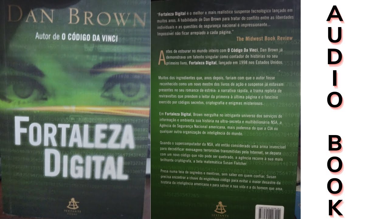 AUDIOBOOK - FORTALEZA DIGITAL - DAN BROWN_-_ Melhor Narração  - Parte 2