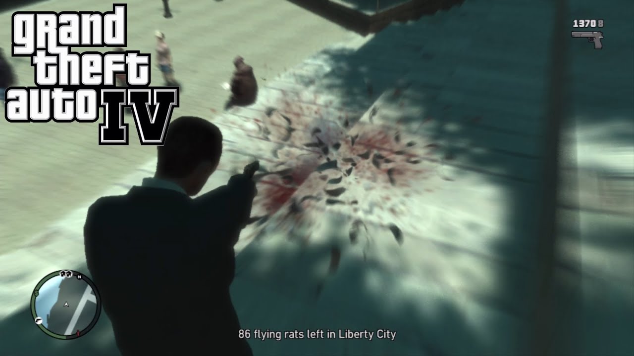 Colony Island - GTA IV Flying Rats (1080p)