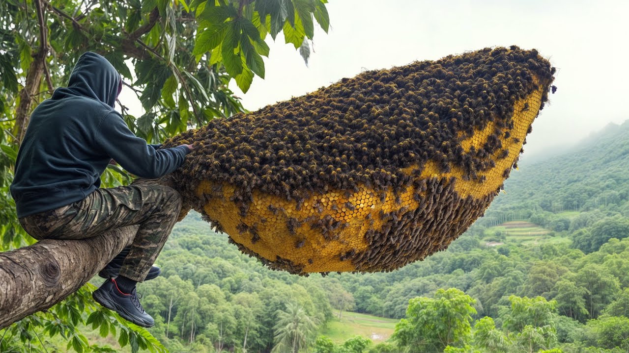 Incredible Moments Caught on Camera | The Most Dangerous Hornet Hive