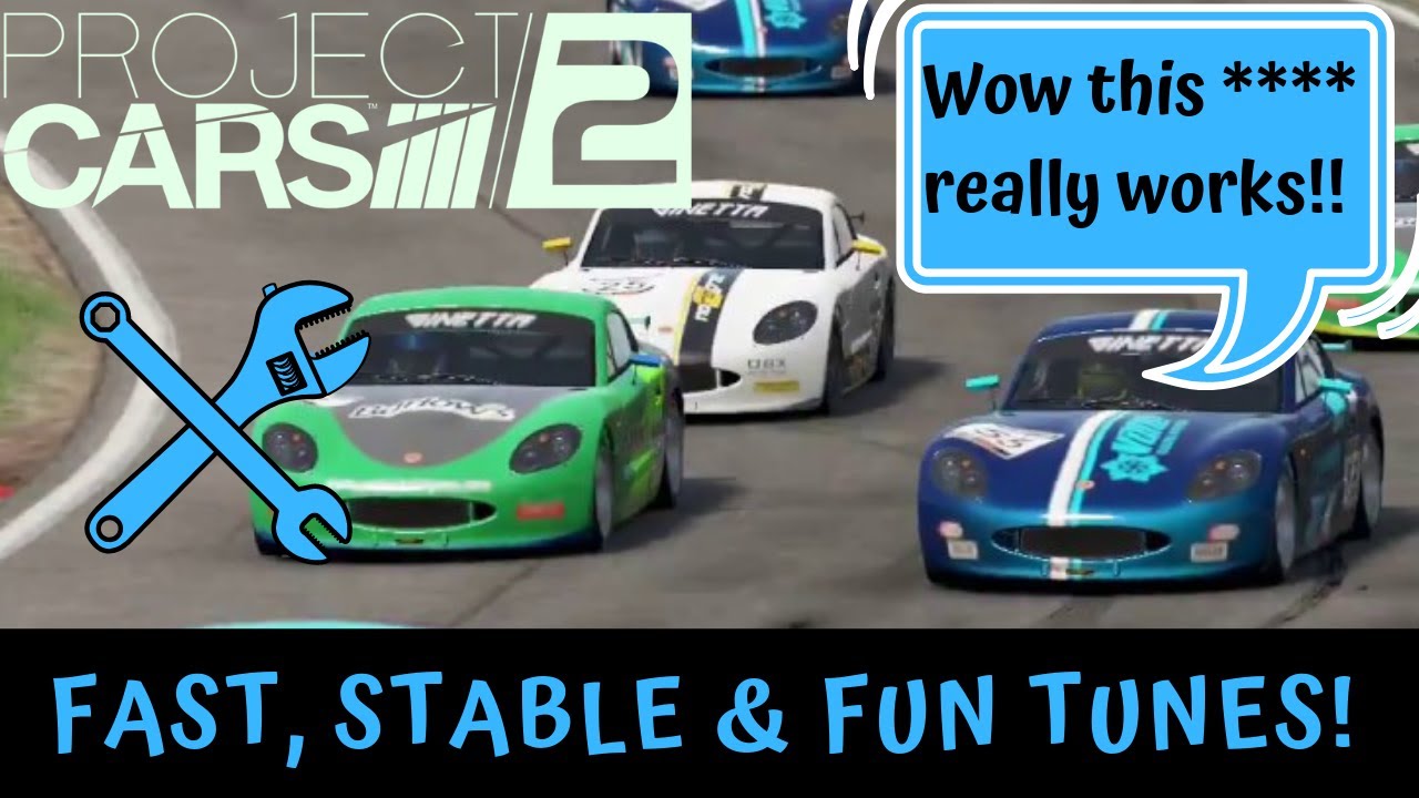 Project Cars 2 - Ginetta G40 GT5 - Snetterton 200 - PS4 Record Setup