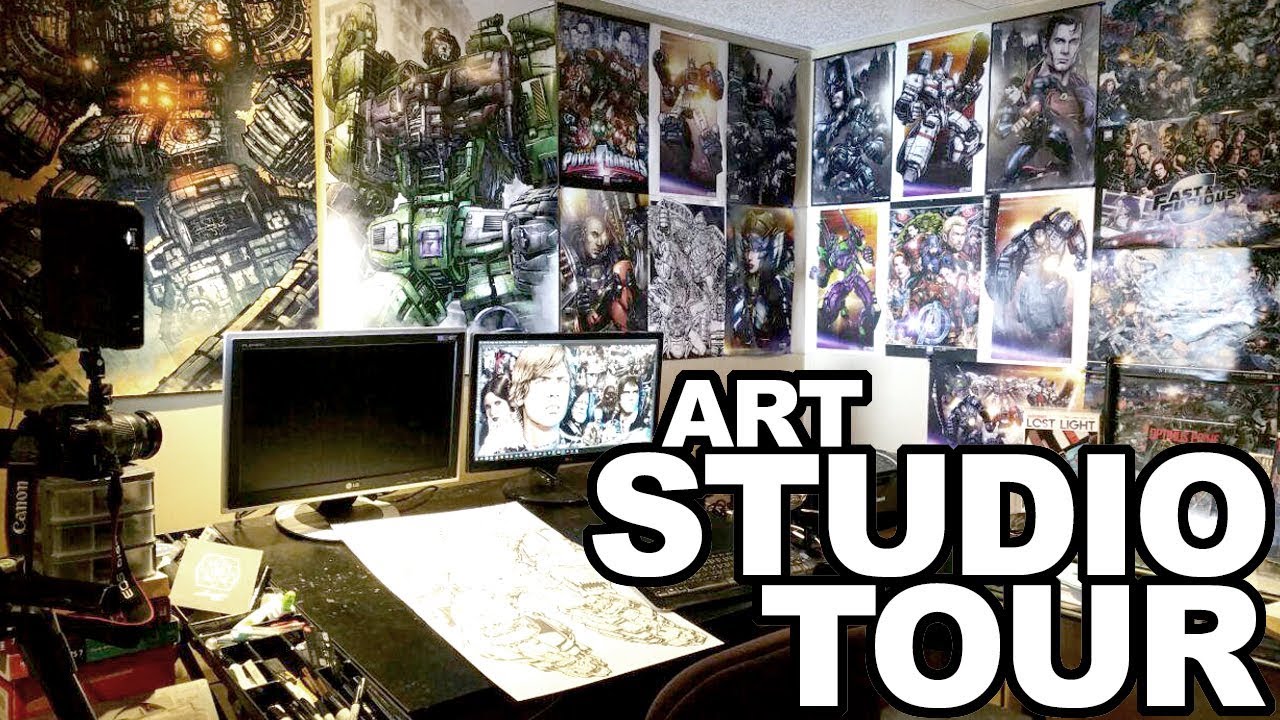 2018 Art Studio Tour | My Camera Equipment | AND INSTAGRAM CONTEST WINNERS!