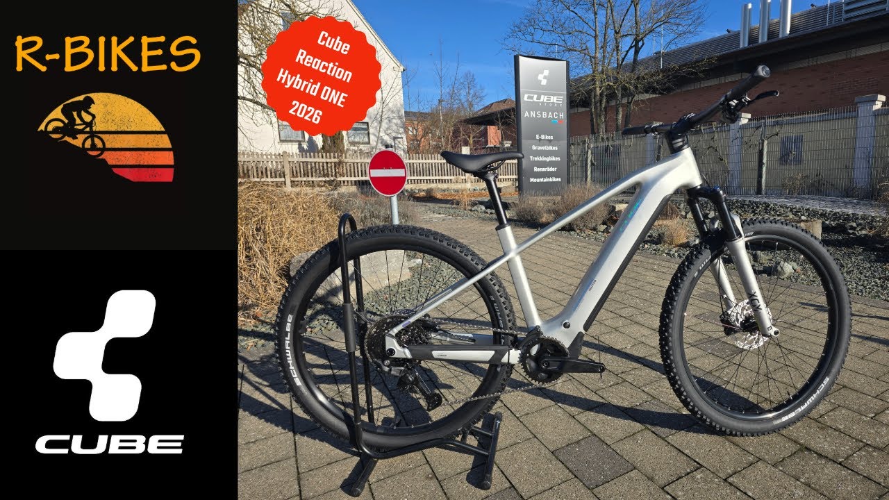 E-Bikes 2026 CUBE Reaction Hybrid ONE 800  WALK-AROUND REVIEW