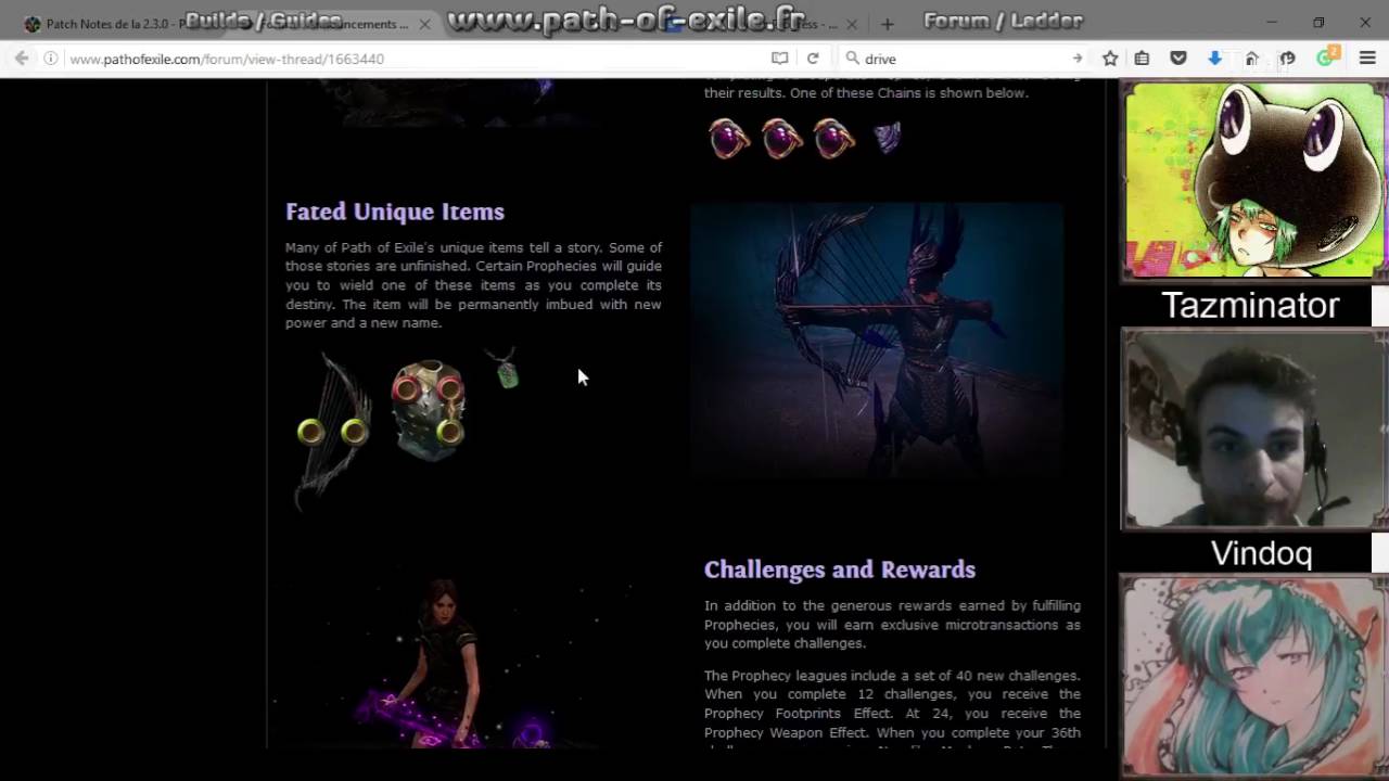 Patch of Exile 2.3.0: Toutes les nouveautés de Prophecy (Part 1)