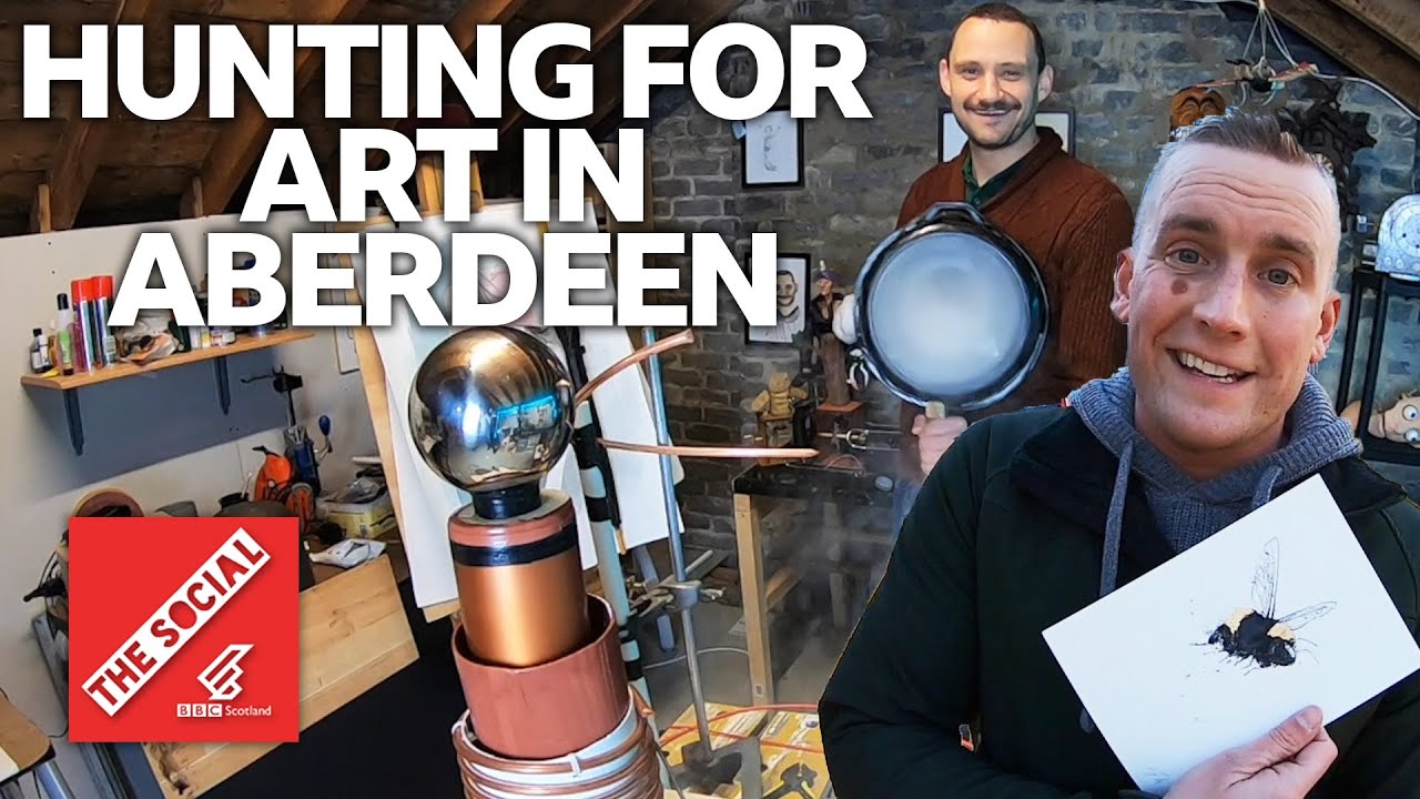 The Aberdeen Artist Hiding Art Around The City