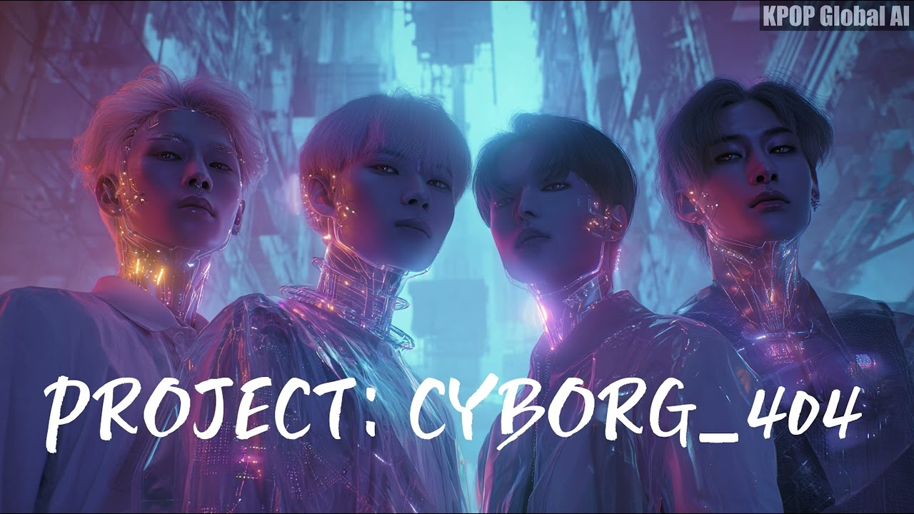 [KPOP AI] PROJECT CYBORG_404 - Original AI Song by KPOP Global AI