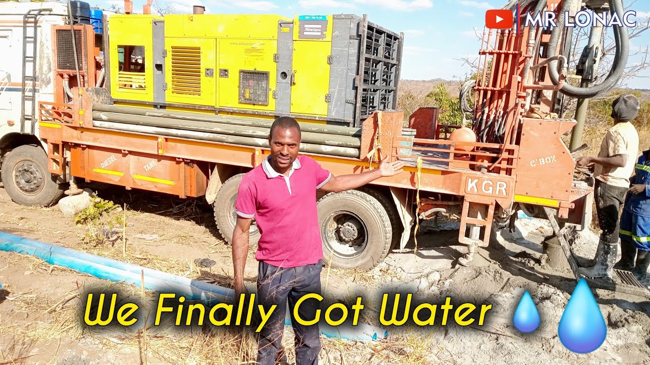 How We Finally Got Water in the Village💧 Borehole Drilling Step by Step.