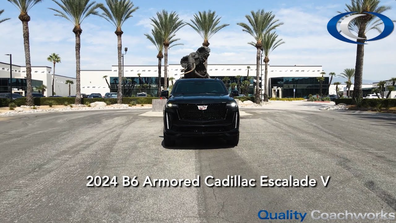 2024 B6 Armored Cadillac Escalade V &ndash; The Bulletproof SUV