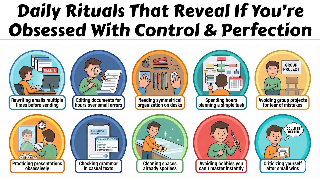 Daily Rituals That Reveal If You're Obsessed With Control & Perfection