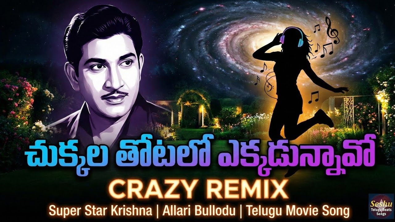 Chukkala Thotalo Ekkadunnavo- Crazy Remix  Krishna Allari Bullodu Telugu Song - Seshu Beats Songs