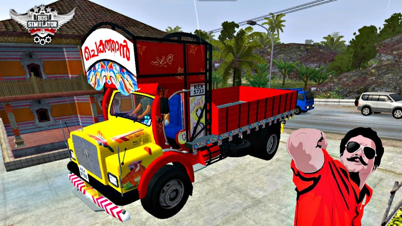 chekuthan Lorry Mod in Bus simulator Indonesia | Bussid #bussid