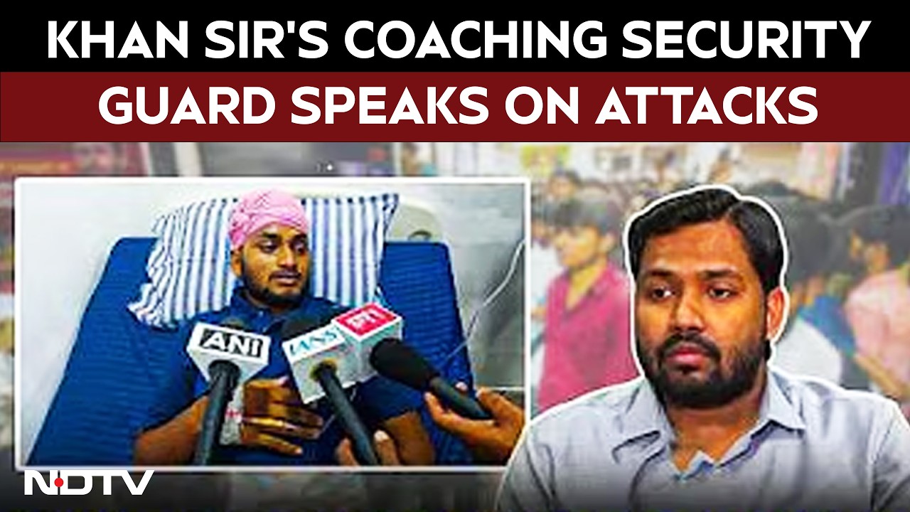 Live: Security Guard Chunchun Kumar At Khan Sir Coaching Centre Speaks After Attack On Institute