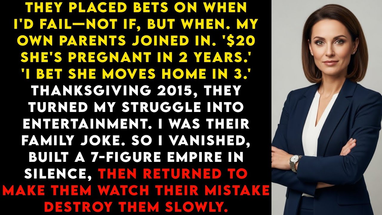 My Own Family Bet I’d Fail — I Let Time Destroy Them