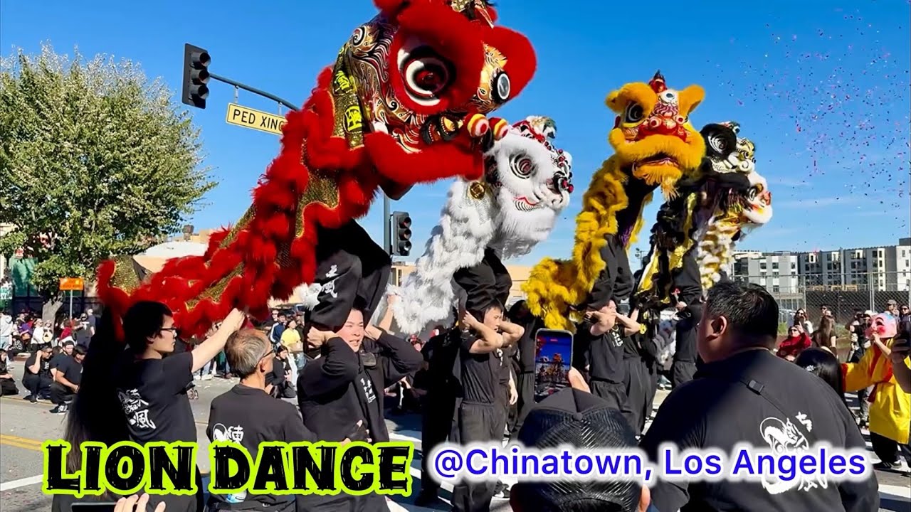 🔴［FULL］East Wind Lion Dance 東風醒獅團｜Golden Dragon Parade 2026｜ Chinatown, LA, CA (LNY 2026)