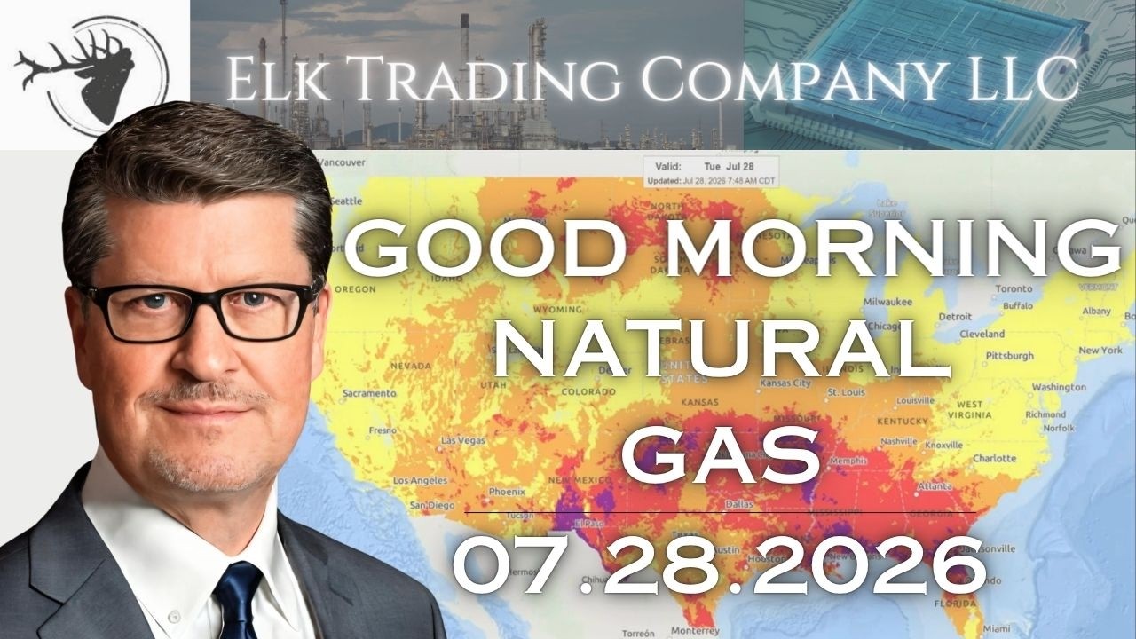 Daily Natural Gas Report - August Futures (NGQ26 @ 2.692) | 07.28.2026