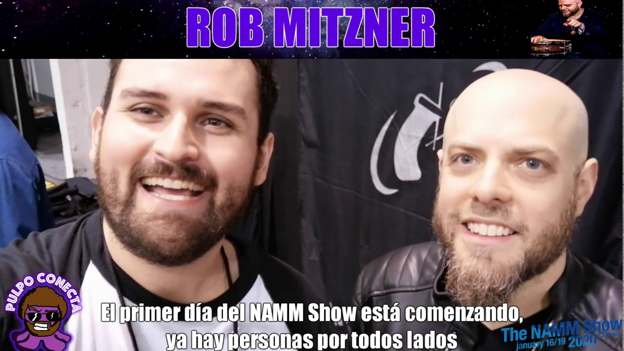 Rob Mitzner in Pulpo Conecta at the NAMM Show 2020! 🎥🎤🐙