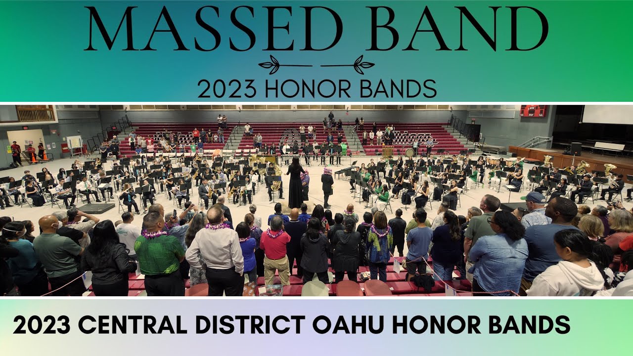 Massed Band | 2023 Central District of Oahu Parade of Honor Bands