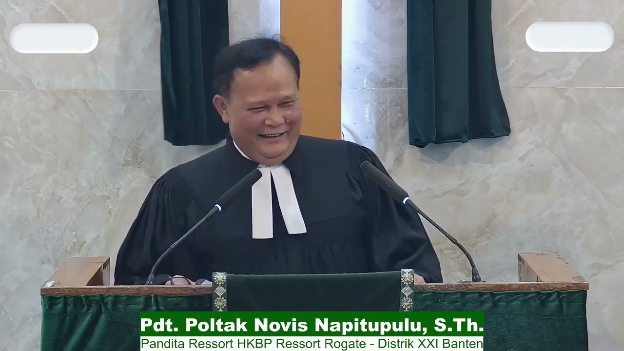 JAMITA MINGGU, 16 NOVEMBER 2025 | Pdt. Poltak Novis Napitupulu | HKBP Bonang Indah | 10.00 WIB