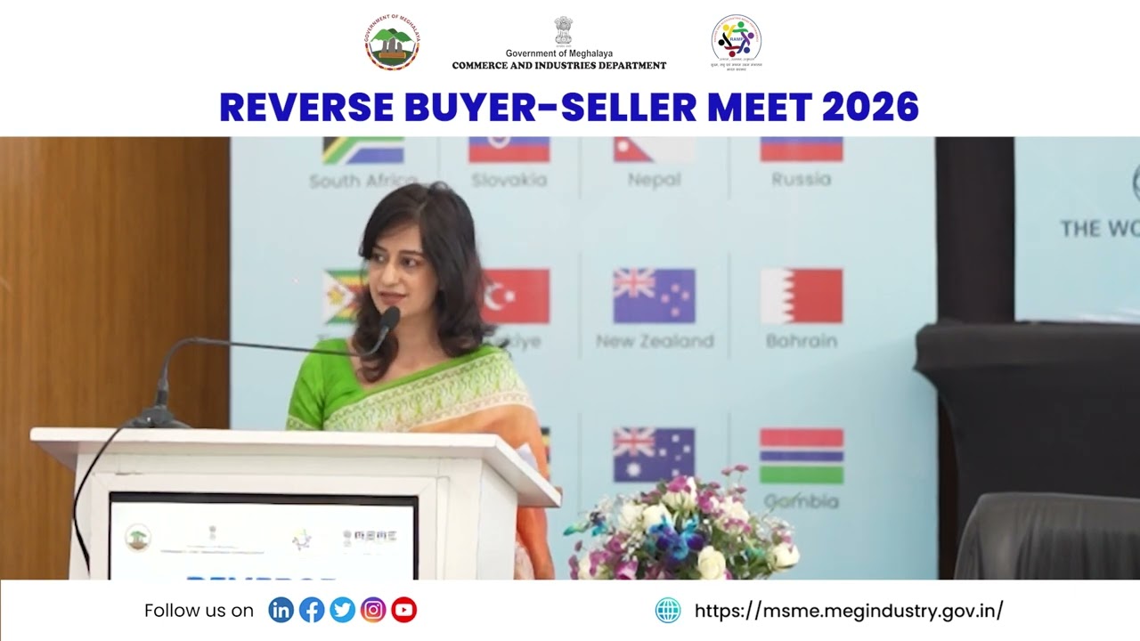 RBSM 2026 Inauguration | MeghRise Launch | Ms. Neha Mehra (FIEO) on Export Opportunities