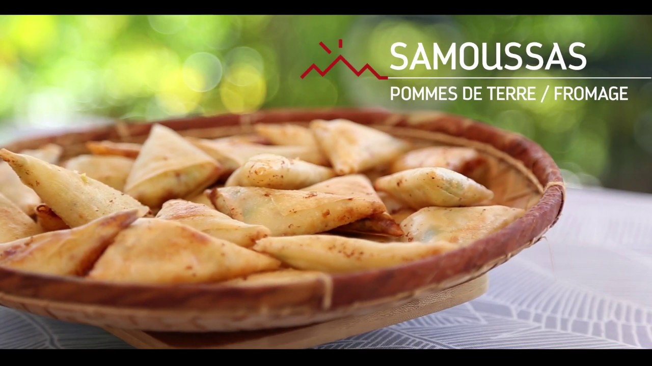 Recette de La Réunion - Samoussas pommes de terre/ fromage