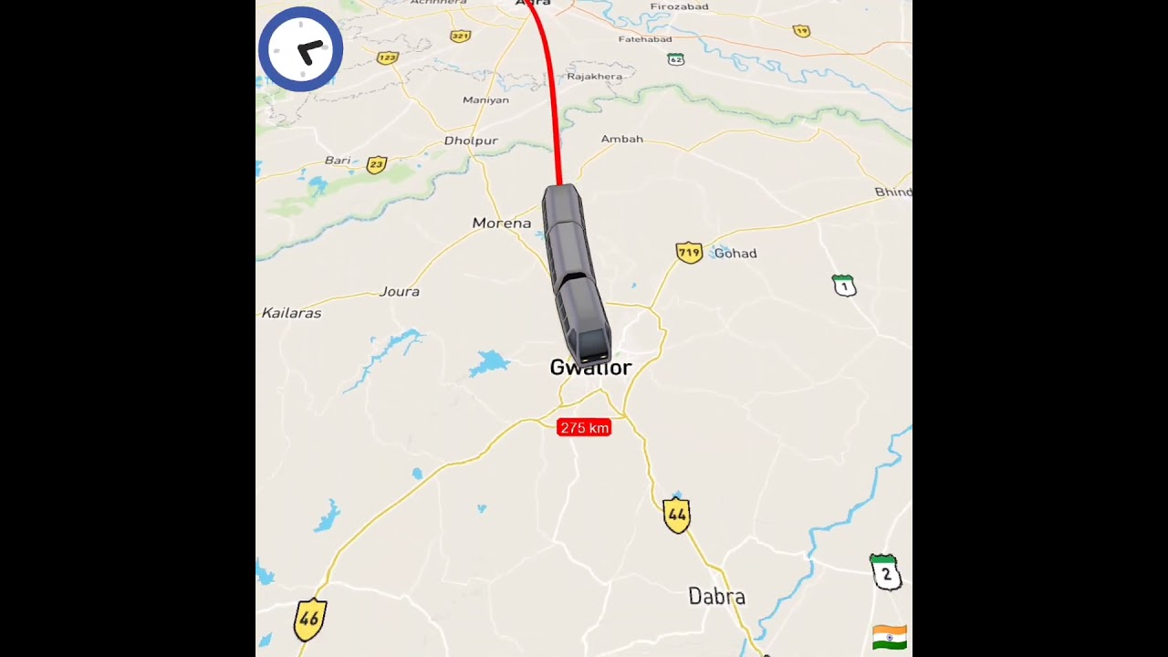 New Delhi to Jhansi by Train 🚆 