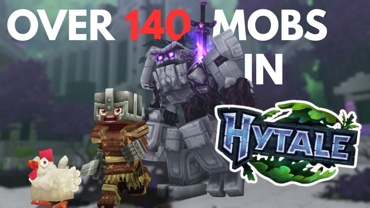 EVERY Mob we have seen so far in Hytale