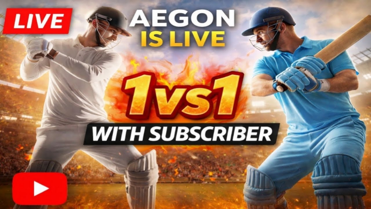 REAL CRICKET 🏏 NOOB TO PRO JOURNEY LIVE 🔥 | AegonFTW LIVE