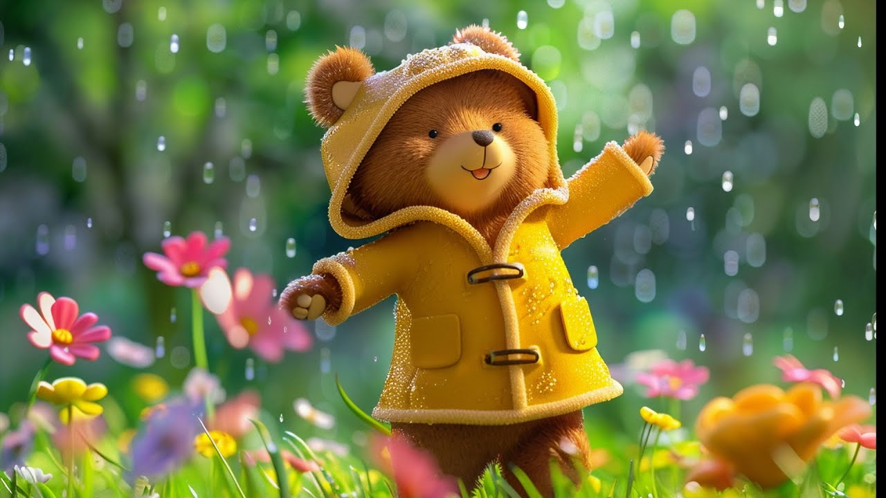 I'm Happy Rain or Shine - Kids Song  Super Simple Songs - Canciones Infantiles para niños  Lagu Anak
