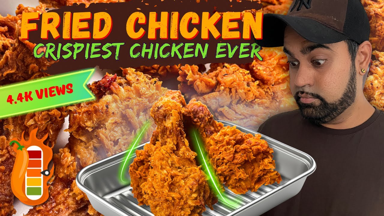 CRISPY FRIED CHICKEN You Can't Stop Eating | Crunchy Outside, Juicy Inside