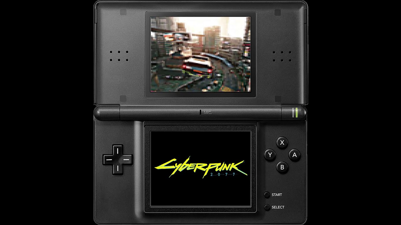 Cyberpunk 2077 on Nintendo DS